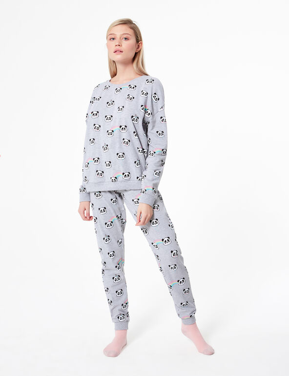 Set pyjama panda fille