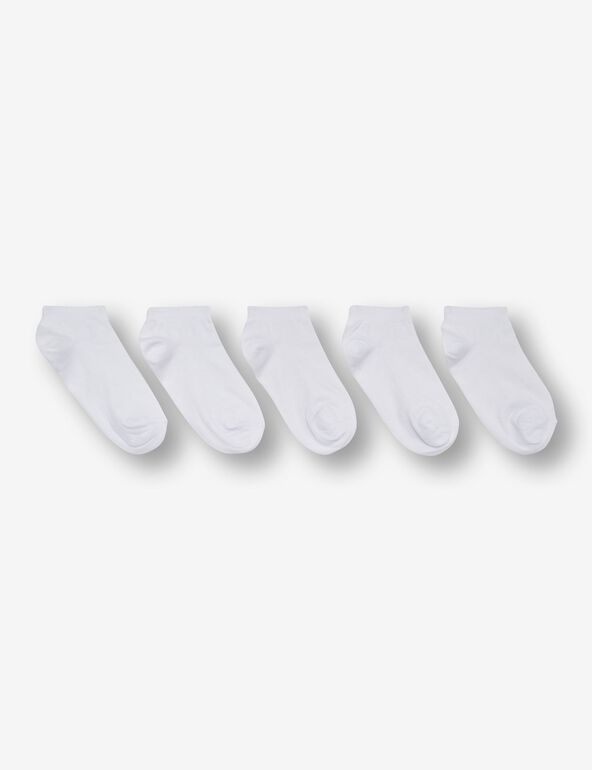 Chaussettes basses blanches ado