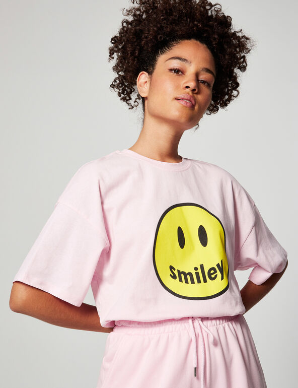 Oversized Smiley T-shirt • Jennyfer