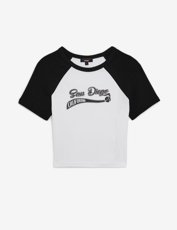 Tee-shirt San Diego noir et blanc