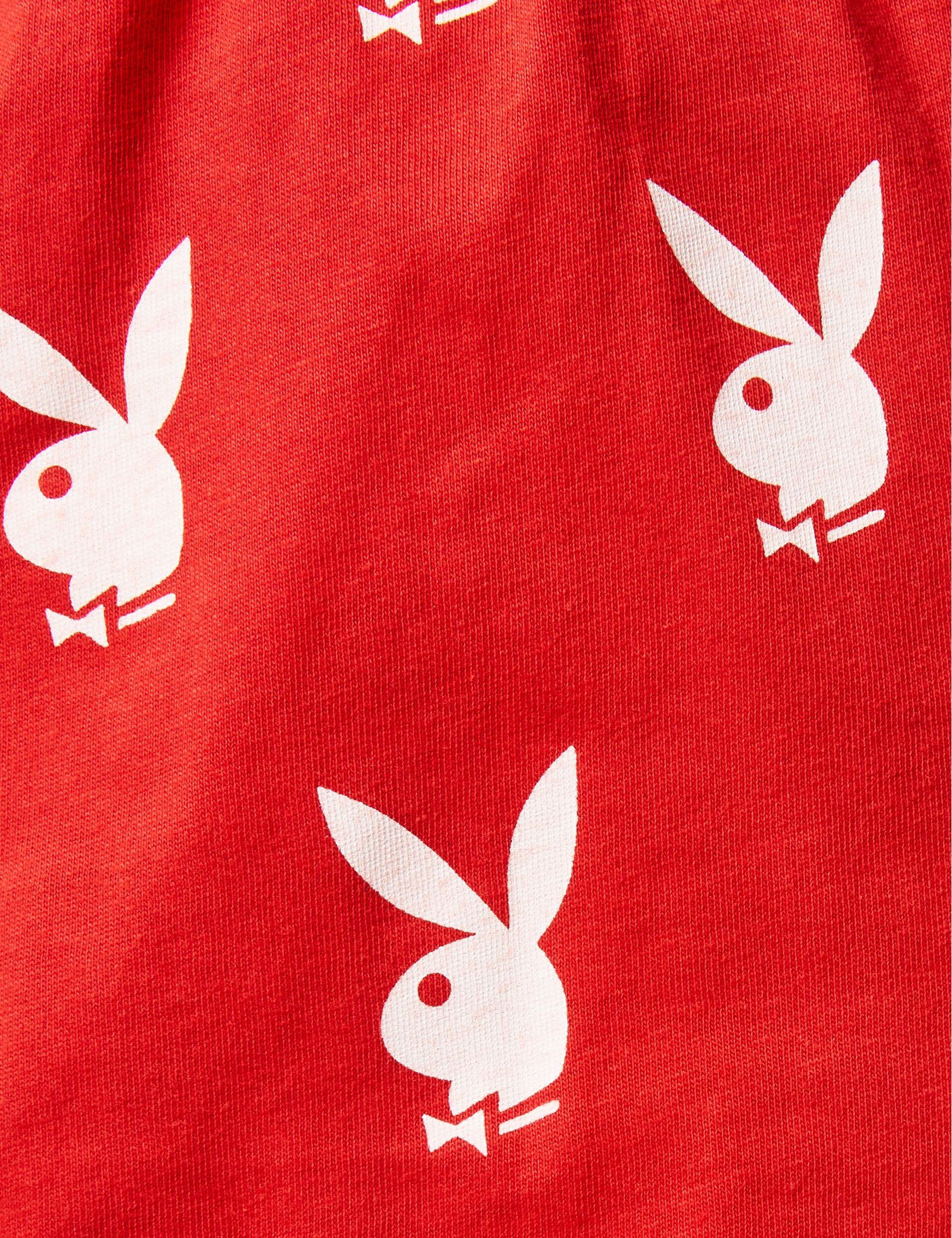 Set pyjama rouge et blanc Playboy X DCM Jennyfer