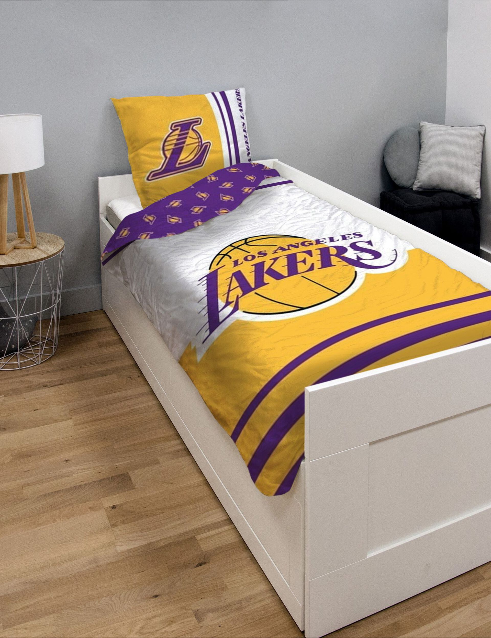 NBA Lakers single bedding set