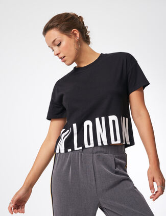 tee-shirt w london noir