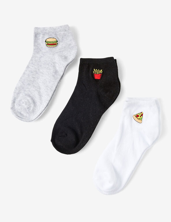 Chaussettes fast food ado