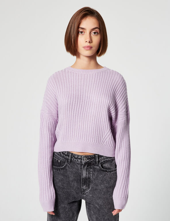Oversized cropped jumper teen