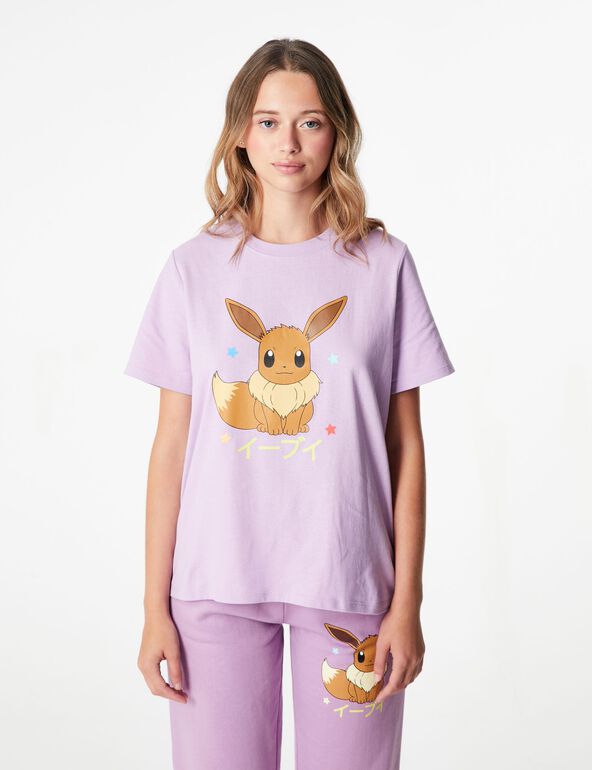 Tee-shirt Pokémon violet teen