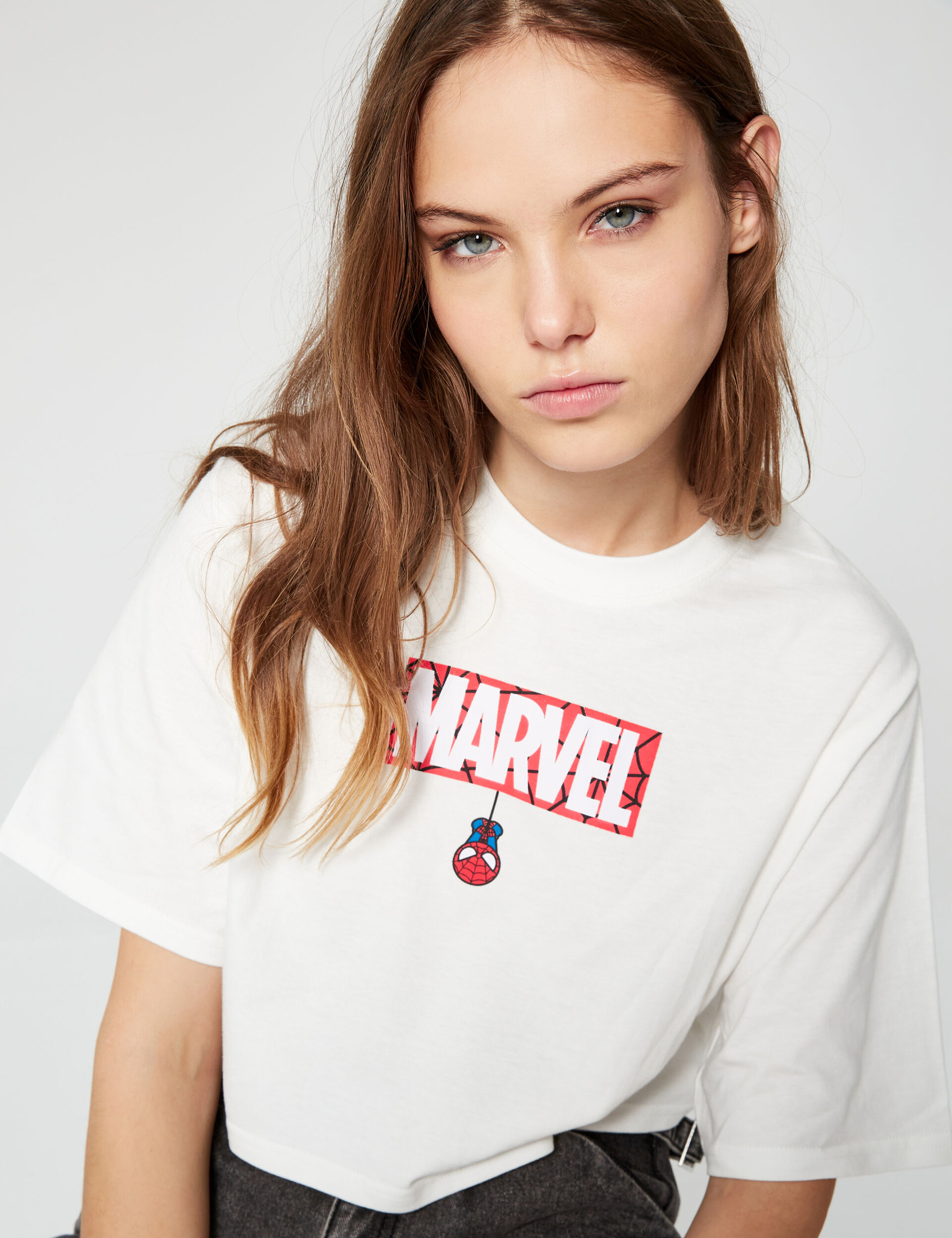 Marvel cropped T-shirt 