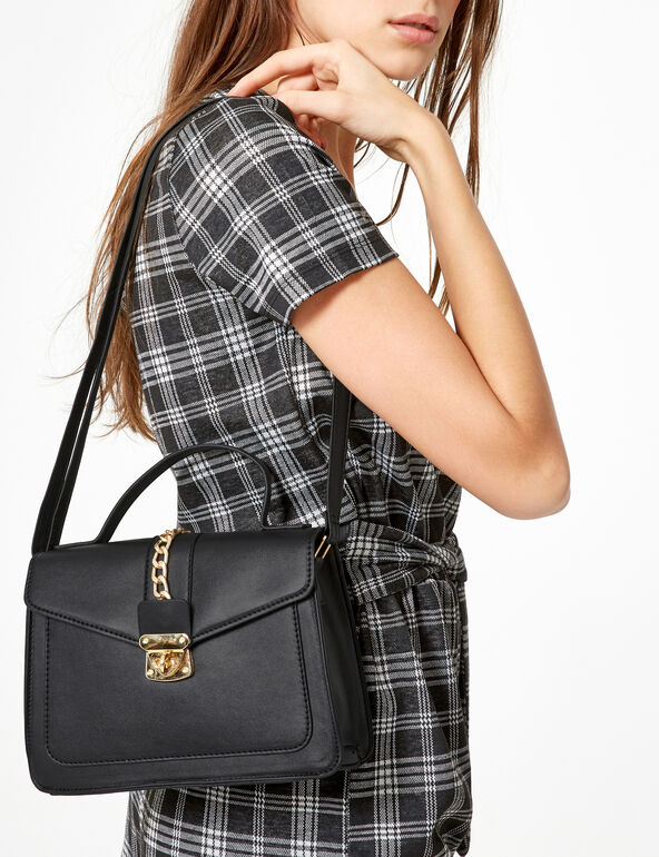 Handbag with chain detail teen