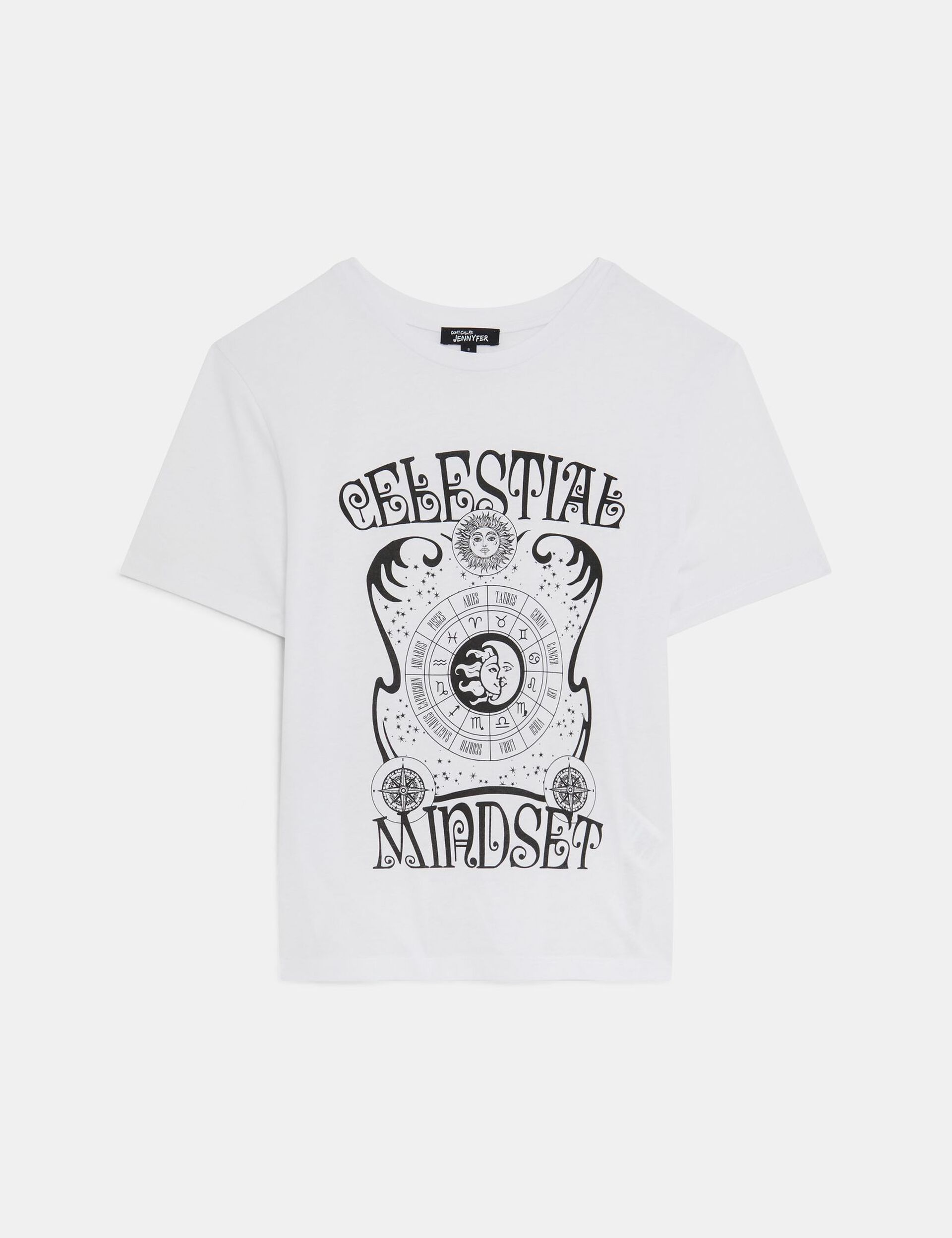 Tee-shirt Celestial Mindset blanc