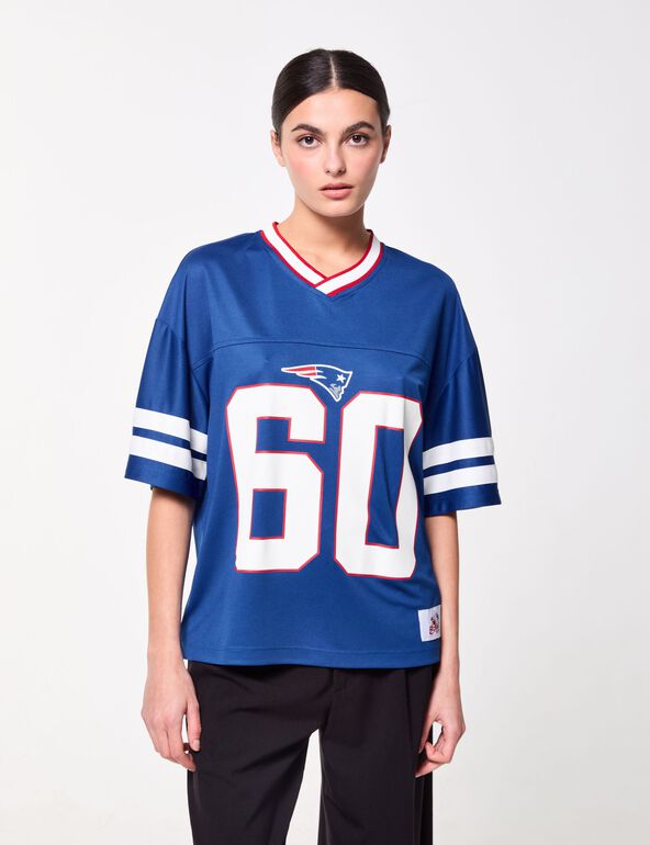 T-shirt de foot imprimé NFL x Jennyfer bleu marine teen