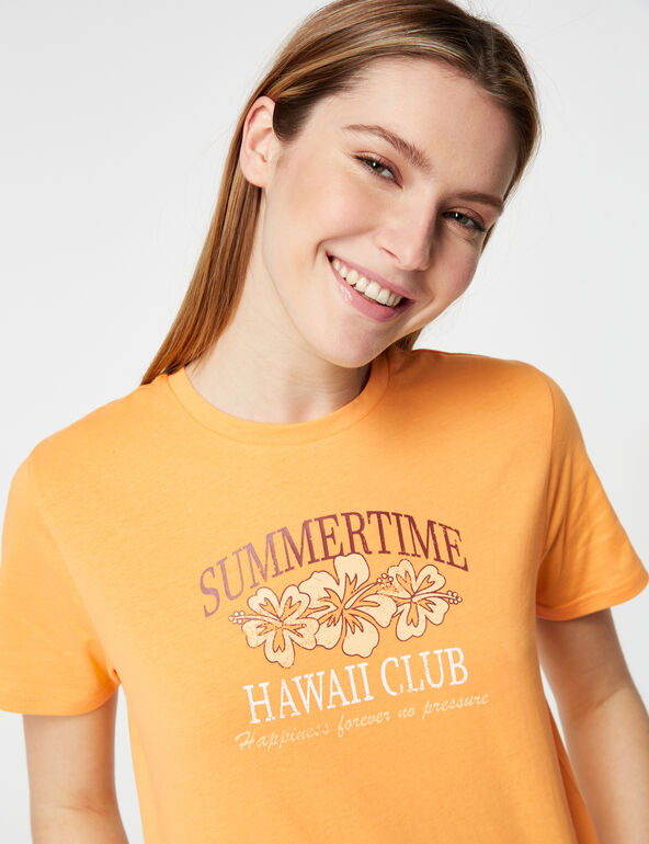 Tee-shirt summertime fille