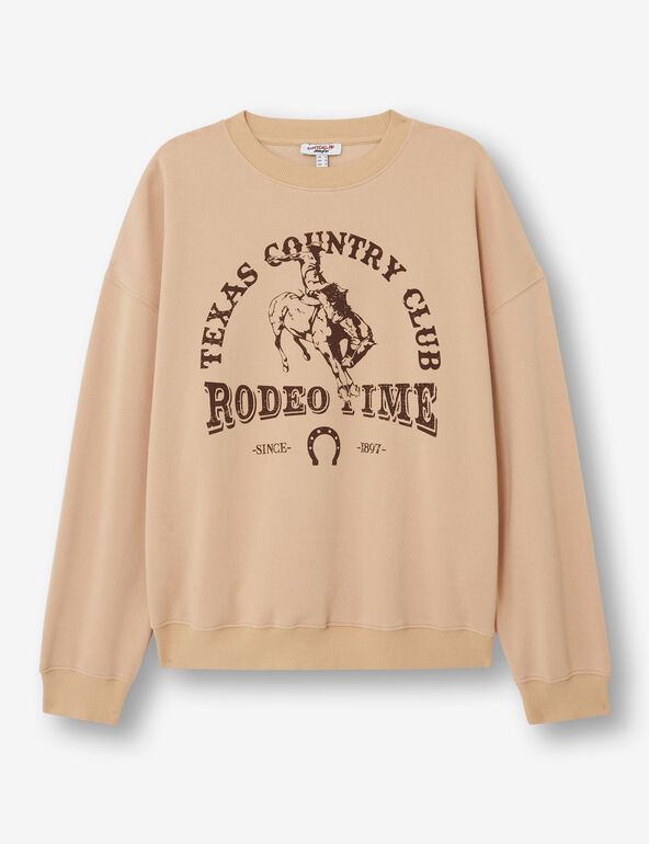 Sweat beige texas country 