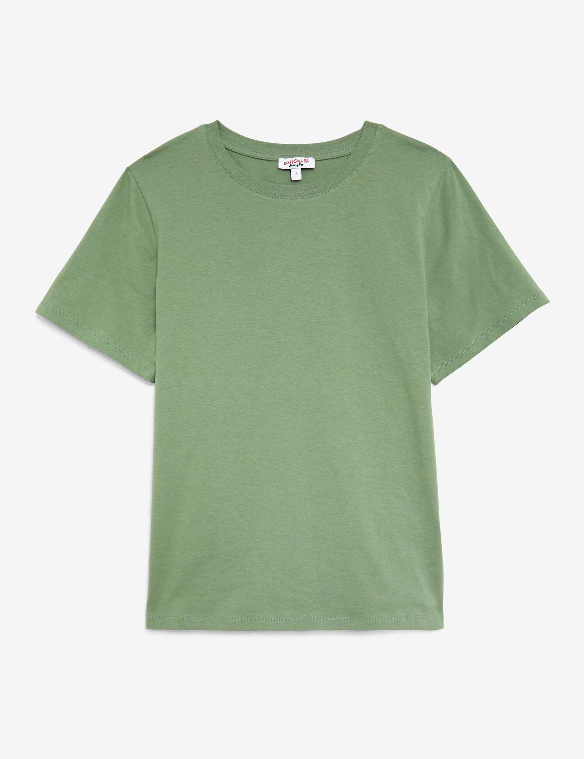 Tee-shirt oversize vert olive