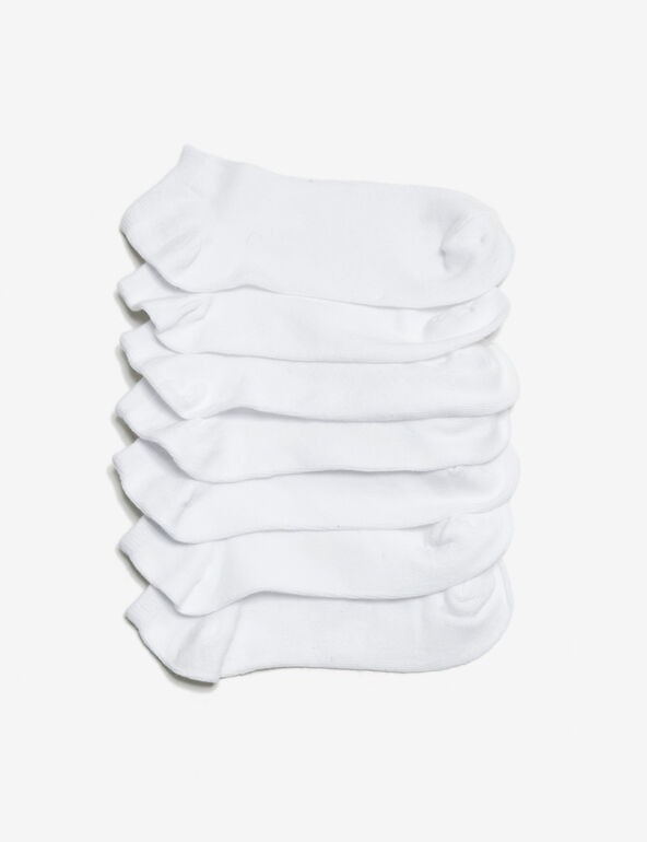 chaussettes basic blanches ado