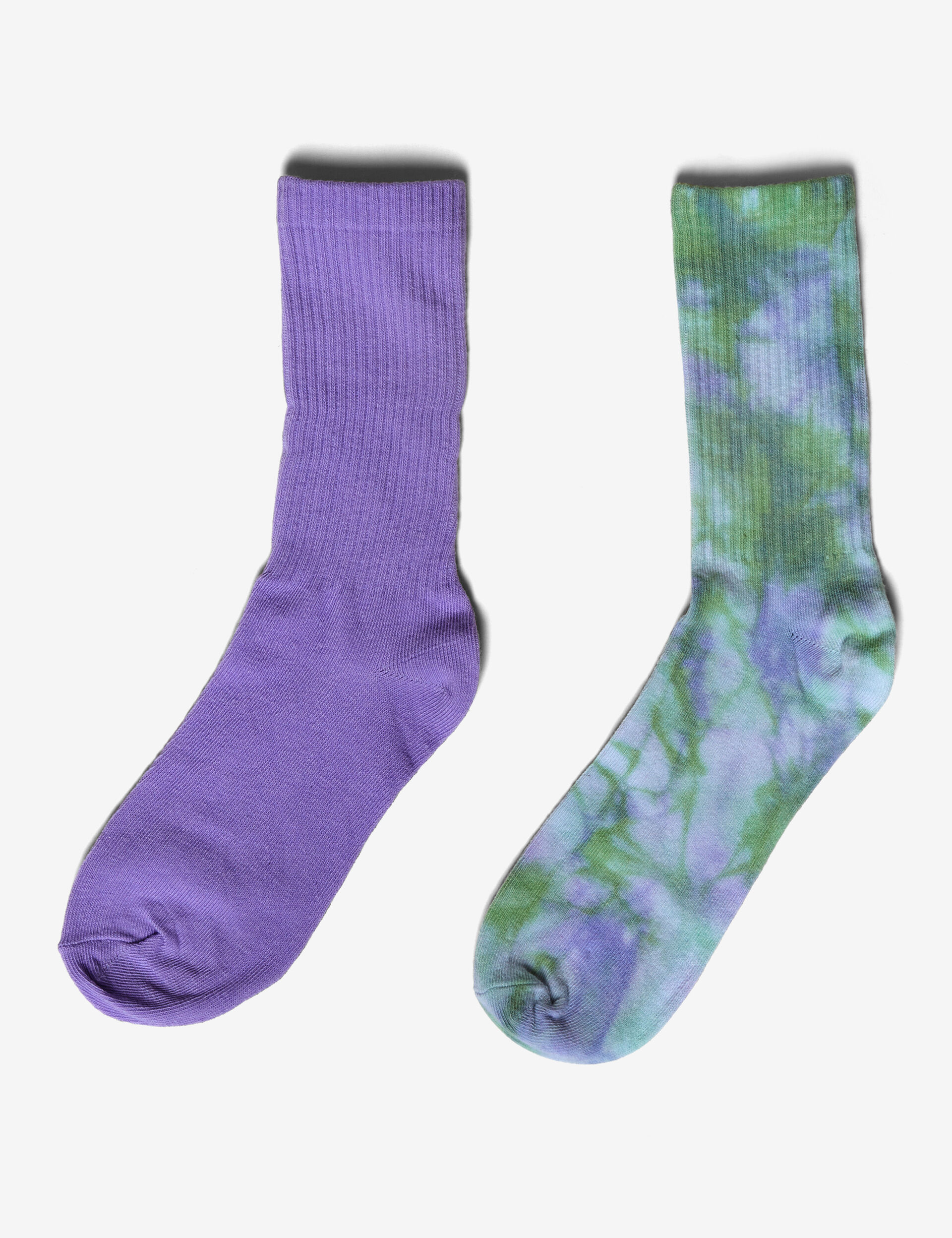 Long patterned socks