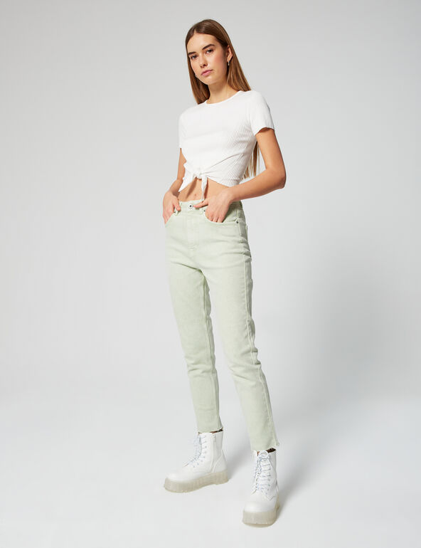 Mom fit trousers teen