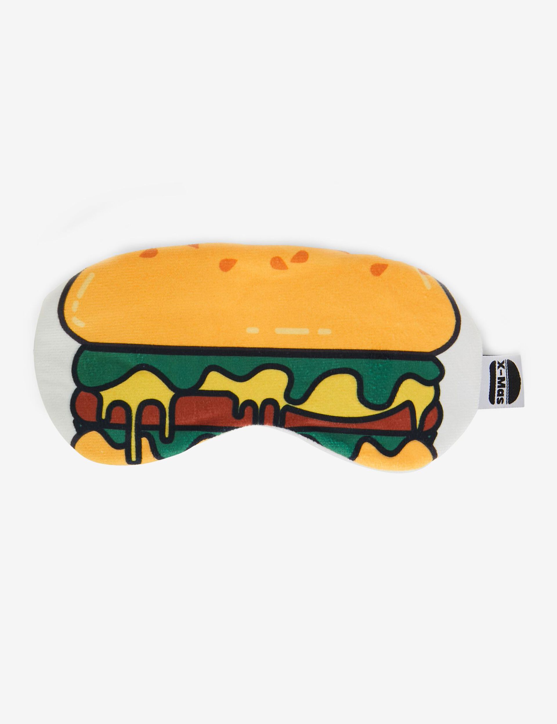Gobelet avec masque de nuit hamburger
