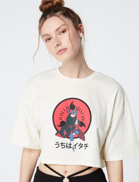 Tee-shirt court Naruto fille