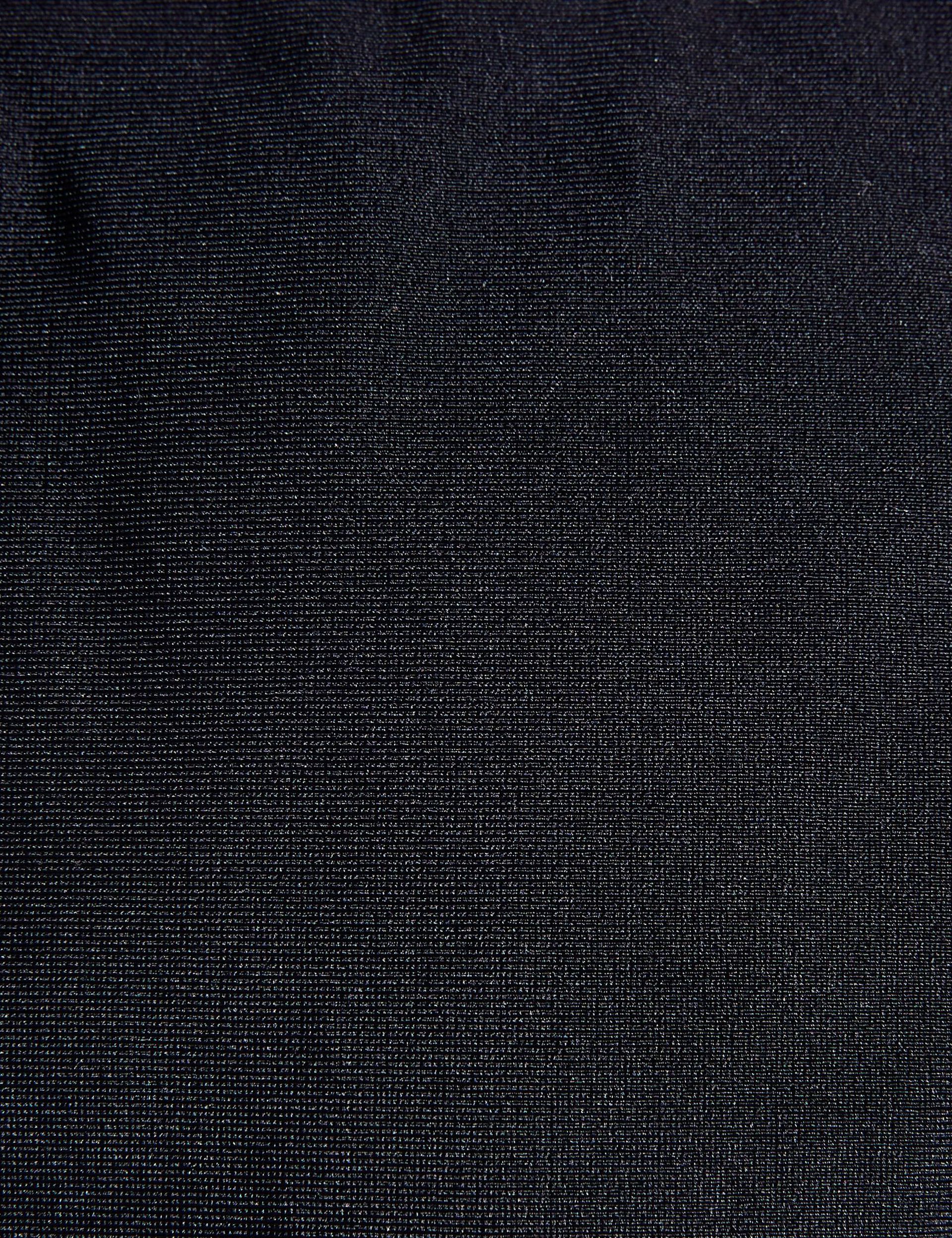 Haut de maillot de bain triangle noir avec anneau