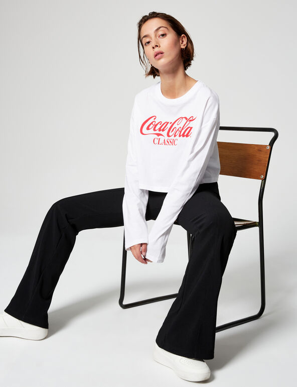 Coca-Cola cropped T-shirt teen