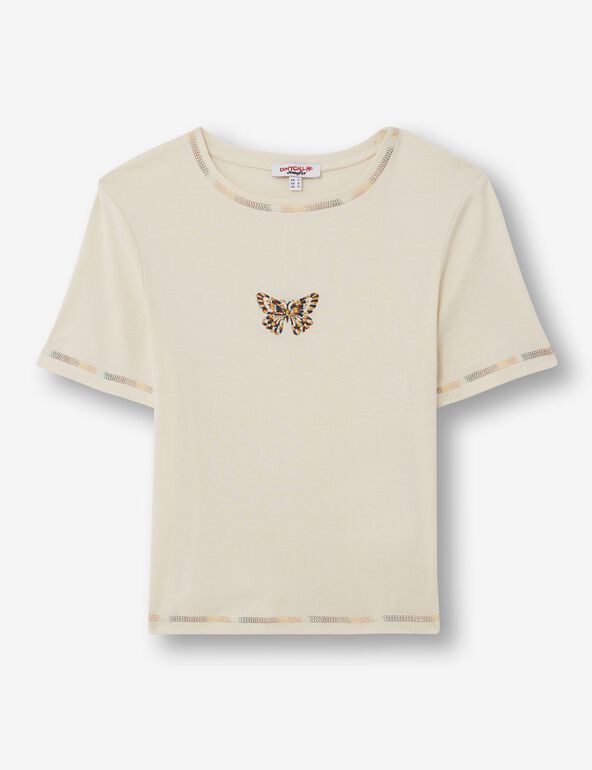 Tee-shirt ajusté Papillon