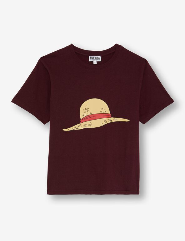 Tee-shirt marron One Piece