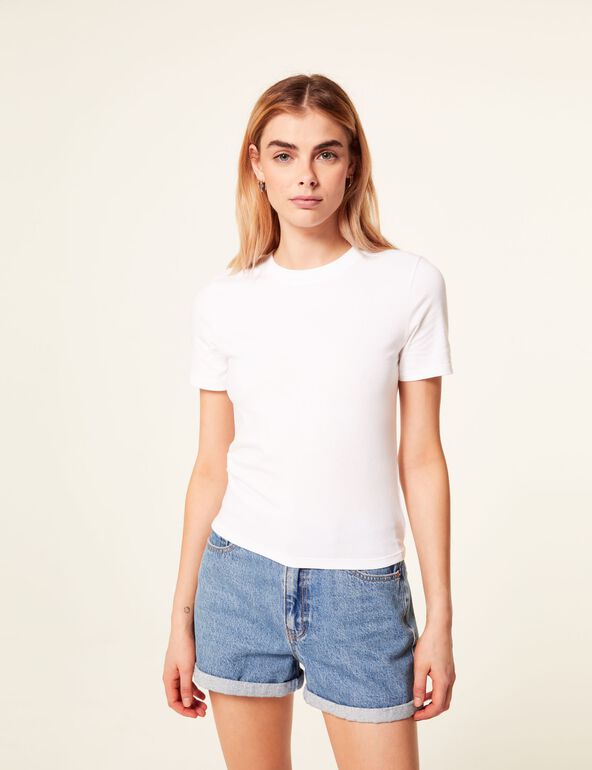 Basic fitted T-shirt teen