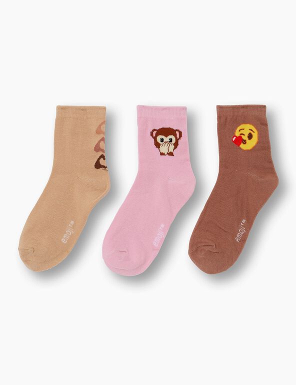Emoji™ ankle socks teen