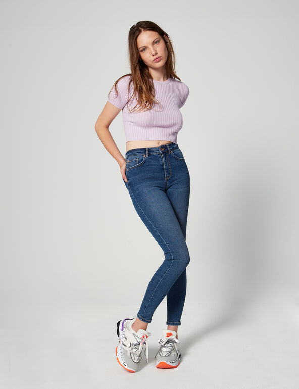 High-waisted skinny Jeans teen