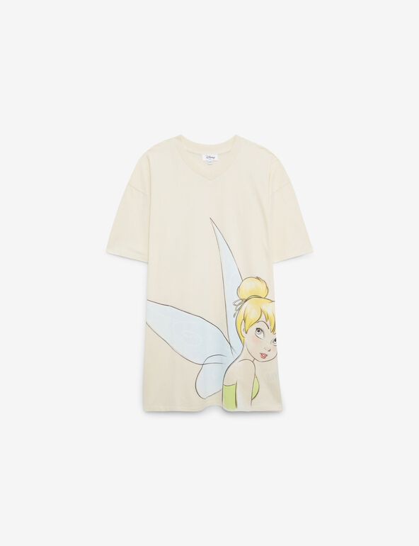 Pyjama Disney fée clochette beige ado