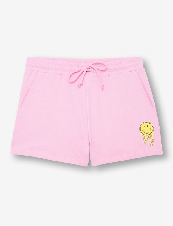 Smiley jersey shorts