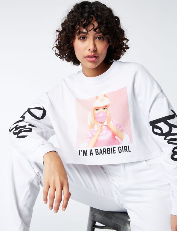 Tee-shirt Barbie manches longues fille