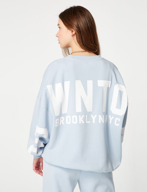 Brooklyn oversized sweatshirt