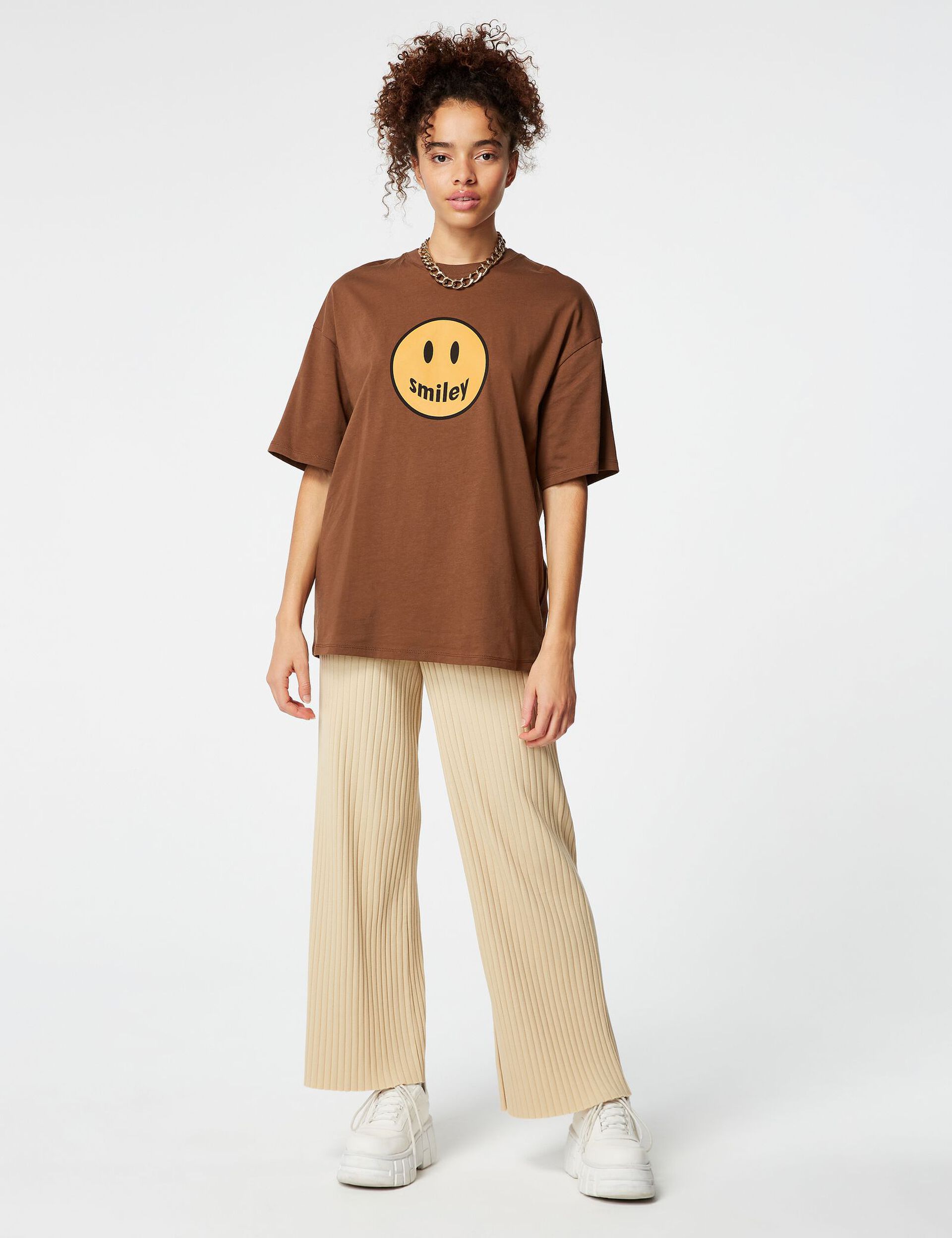 Tee-shirt oversize Smiley