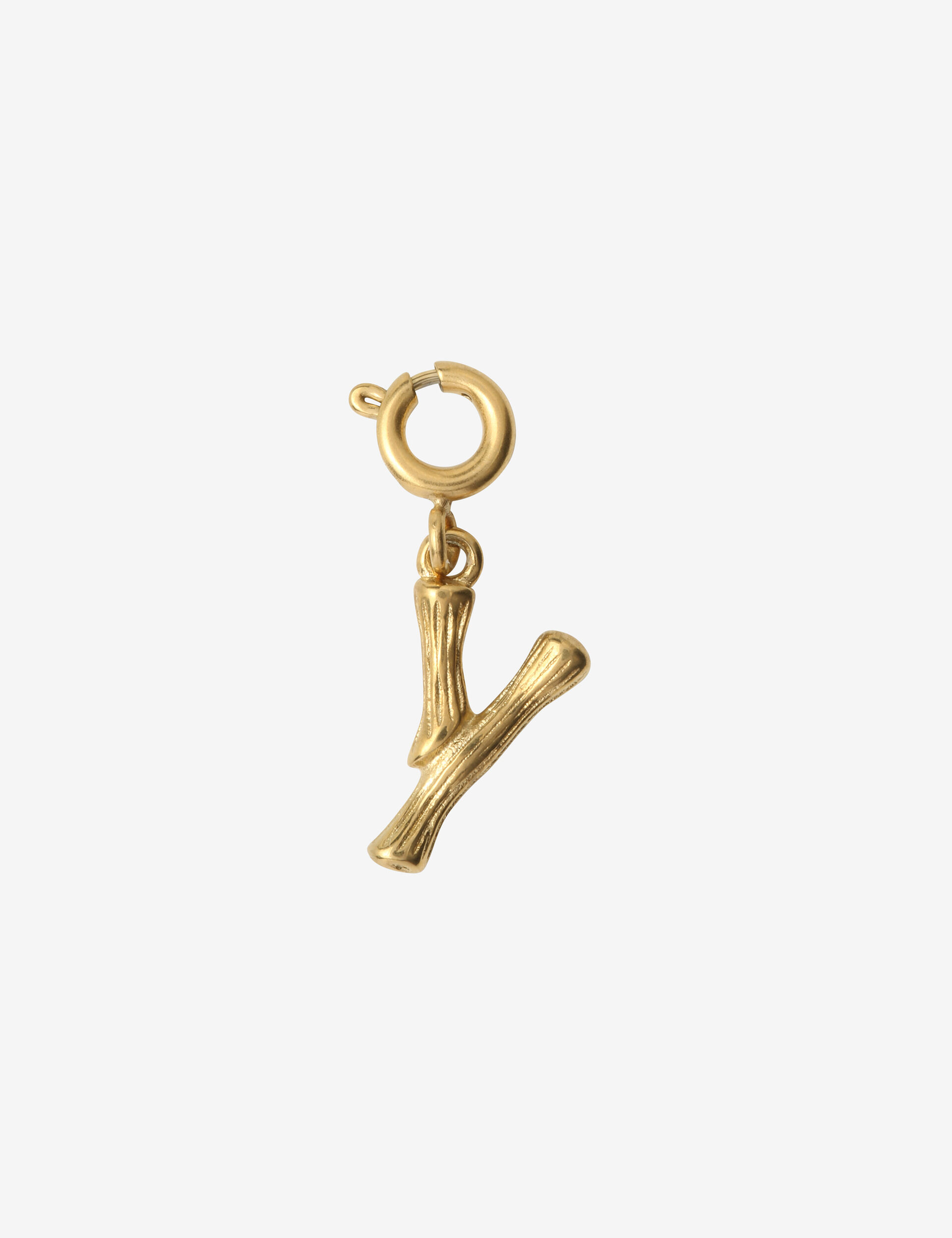 Letter Y charm