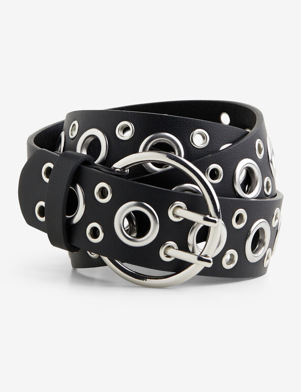 Belt with eyelets teen