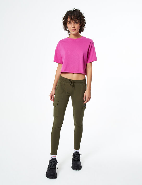 Skinny joggers with pockets teen