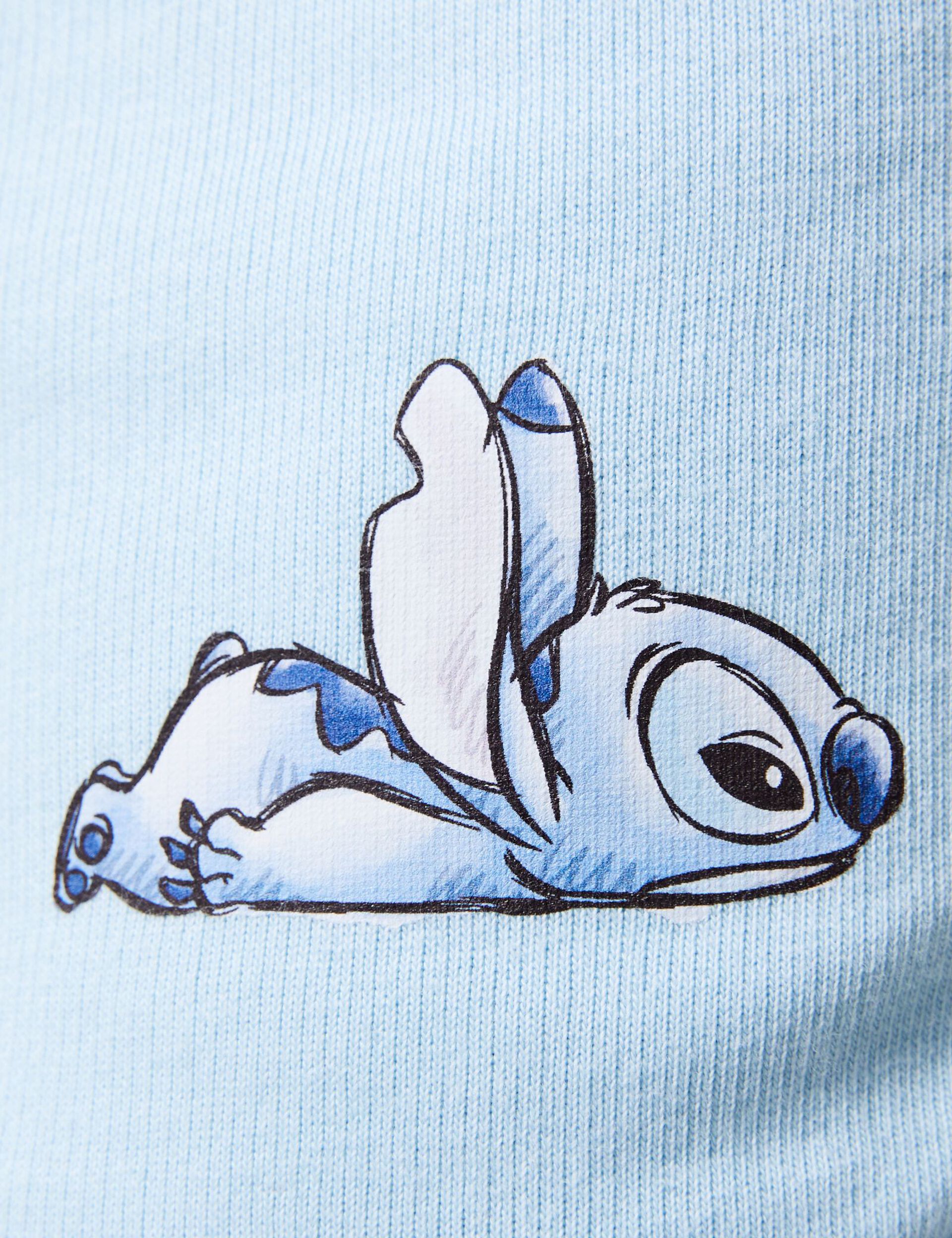 Short bleu imprimé Disney Stitch X DCM Jennyfer