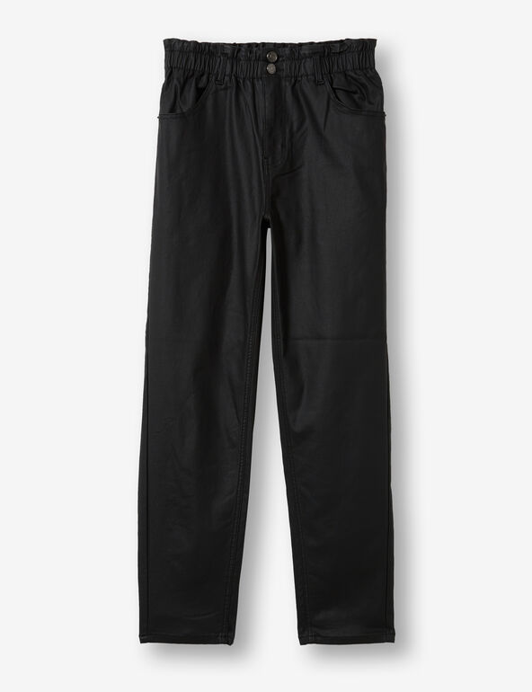 Coated trousers