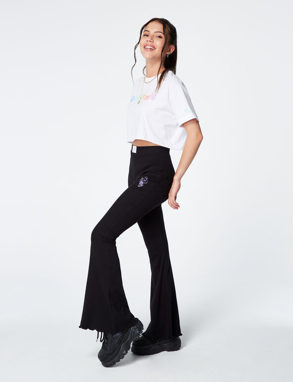 Animal Crossing ribbed trousers woman